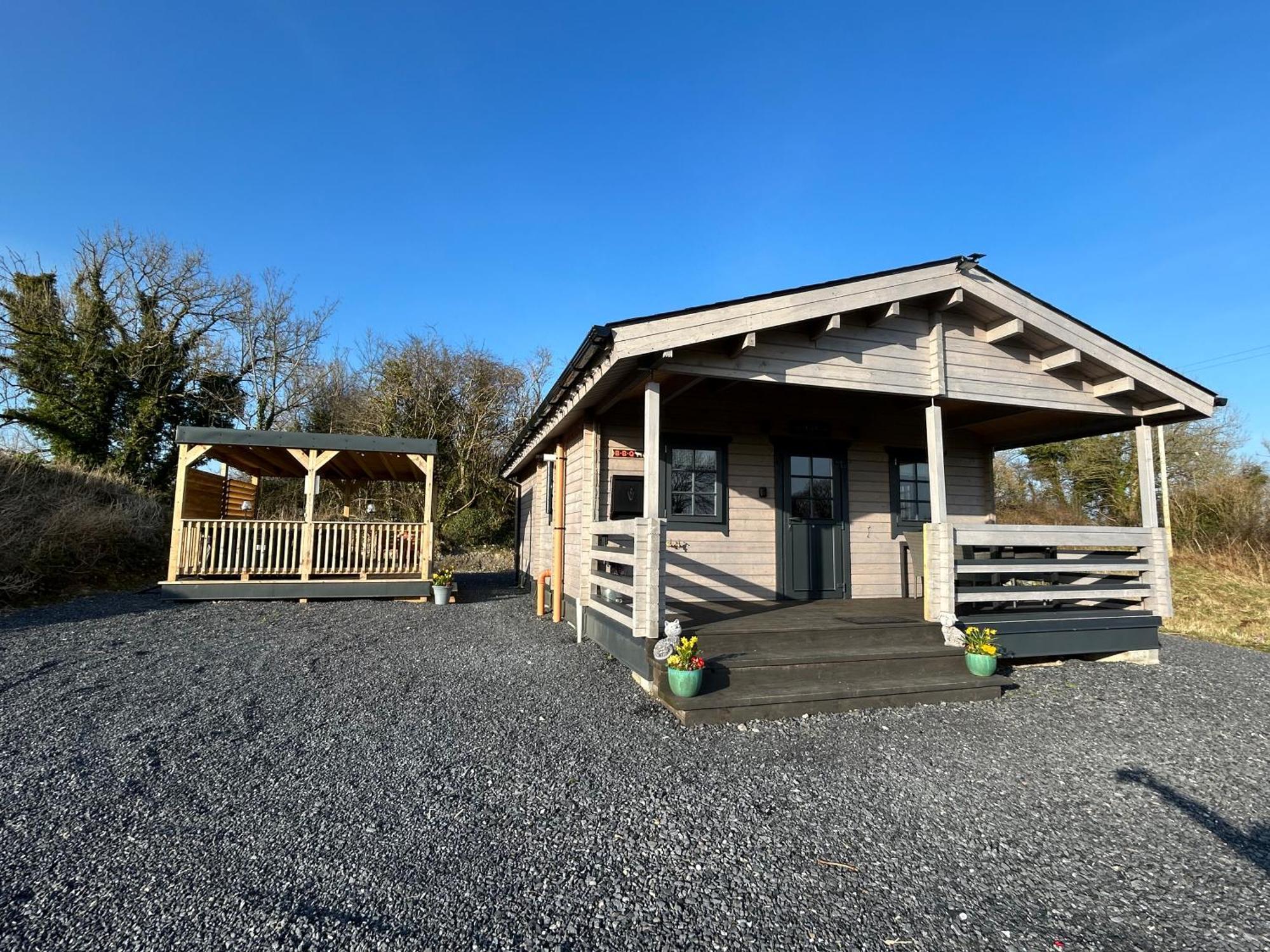 Little Rock Retreat Log Cabin With Hot Tub Castletown Gheoghegan Dış mekan fotoğraf